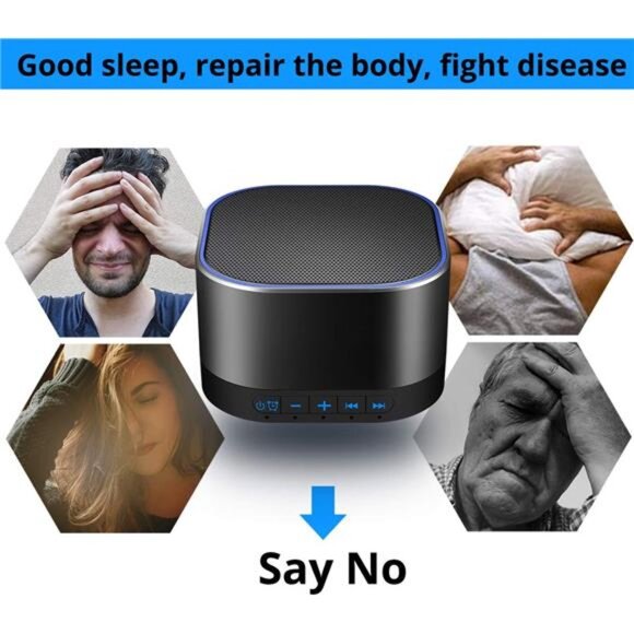 Sound Machine White Noise Machine with 20 Non Looping Natural - Picture 4 of 7